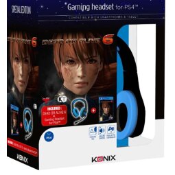 PS4 DEAD OR ALIVE 6+HEADPHONES