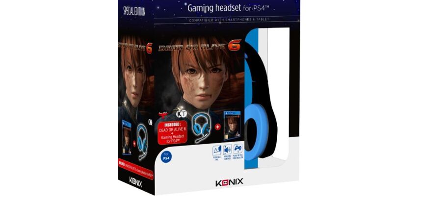 DEAD OR ALIVE 6+HEADPHONES PS4