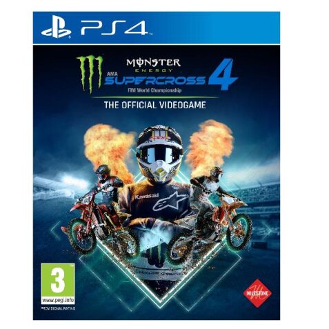 MONSTER ENERGY SUPERCROSS 4 PS4