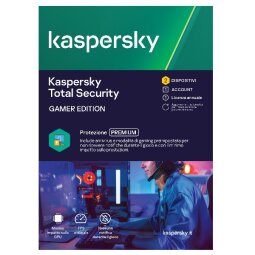 KASPERSKY TOTAL SECURITY 2 UTENTI GAMER EDITION