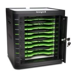 Kensington charge & sync cabinet, universal tablet — black