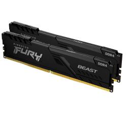 32GB 3200MHz DDR4 CL16 DIMM (Kit of 2) FURY Beast Black