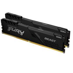 64GB 3200MHz DDR4 CL16 DIMM (Kit of 2) FURY Beast Black
