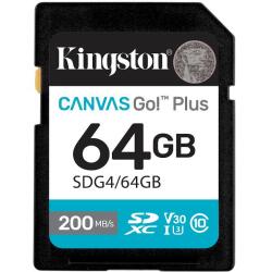 64GB SDXC Canvas Go Plus Gen4 200MB/s C10 UHS-I U3 V30