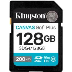 128GB SDXC Canvas Go Plus Gen4 200MB/s C10 UHS-I U3 V30