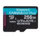 256GB microSDXC Canvas Go Plus Gen4 200R A2 U3 Single Pack w/o ADP
