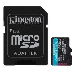 Kingston - flash memory card - 256 GB - microSDXC UHS-I