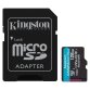 128GB MICROSDXC CANVAS GO PLUS 170R A2 U3 V30 CARD + ADP