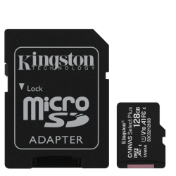 128GB micSDXC Canvas Select Plus Card + ADP