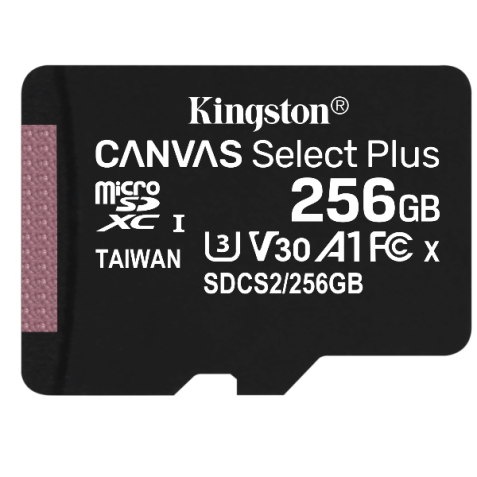 256GB micSDXC Canvas Select Plus