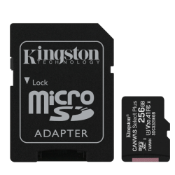 256GB micSDXC Canvas Select Plus + ADP