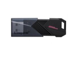 Kingston - 256GB Portable USB 3.2 Gen 1 DataTraveler Exodia Onyx