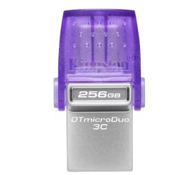 Kingston DataTraveler microDuo 3C - USB flash drive - 256 GB