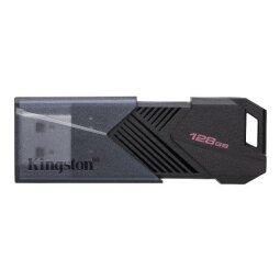 Kingston - 128GB Portable USB 3.2 Gen 1 DataTraveler Exodia Onyx