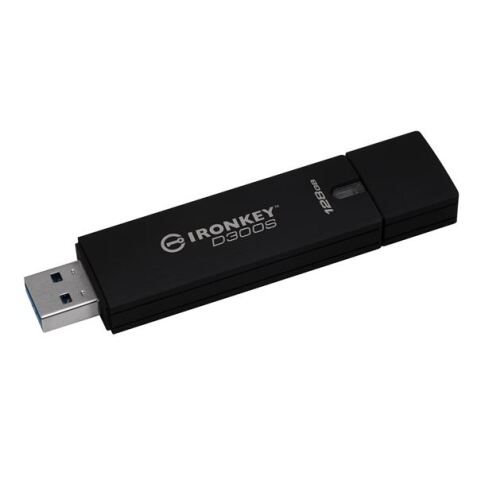 128GB D300S AES 256 XTS ENCRYPTED USB DRIVE