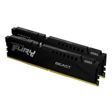 32GB 5600MHz DDR5 CL40 DIMM (Kit of 2) FURY Beast Black