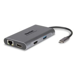Docking Station USB-C  Power delivery 85W - 3 x USB 3.0 + Lan + 2 HDMI