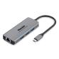 Docking Station USB-C  Power delivery 85W - 3 x USB 3.0 + Lan + HDMI + Audio