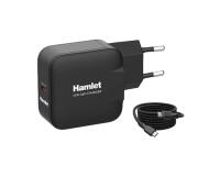 XPDG-65WC20 Alimentatore da parete USB-C Power Delivery 65 Watt con Cavo 2 metri - Tecnologia GaN