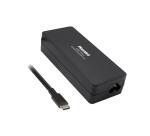 XPDC-100D Alimentatore Universale PD USB-C 100W versione Desktop con cavi 1,8 mt + 1,5 mt