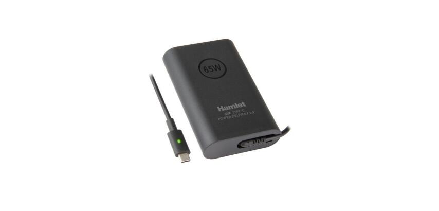 XPDC-065DL Alimentatore Universale Power Delivery USB-C 65W versione Desktop con cavi 1,5 mt + 1,7 mt
