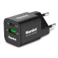 ALIMENTATORE GAN 30W POWER DELIVERY USB-C + QUICK CHARGER 18W USB-A