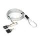 Cavo di sicurezza 150cm per notebook attacco Nano Slot 2 5x6mm