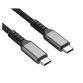 XCC-2005-15 Cavo USB-C 3.2 Gen 2x2 20Gbps Video 4k - Power Delivery 5A 100W 1,5 mt