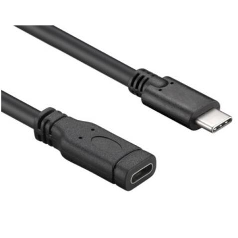 Prolunga USB-C 3.1 gen1. Connettori USB-C maschio e USB-C Femmina 1 metro