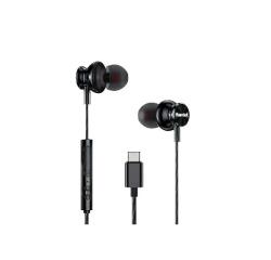 HHEADM-IEC Auricolari in-ear USB-C con telecomando per chiamate e volume - Cavo 120cm