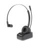 Renova BTM- Cuffia Professionale Bluetooth mono aurale con mic + dock ricarica