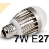 Lampadina LED 7W attacco E27 luce calda 400LM