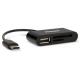 XZR100UC INTERF. USB-C SD+MICROSD+ 1 PORTA USB 2.0