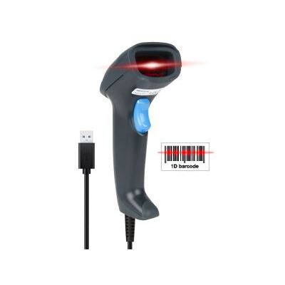 Barcode Scanner Professionale  Laser 1D USB per Codici Lineari