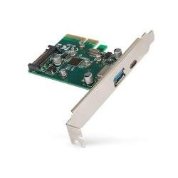 SCHEDA PCIE LOW P USB 3.1 TYPE C   USB 3.1 TYPE A   HOST CARD BUS