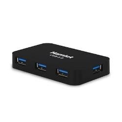 REPLICATORE DI PORTE USB 3.0 DA 5GBIT/SEC. UNA PORTA DI INGRESSO      USB3.0 M E 4 PORTE DI USCITA USB 3.0 F