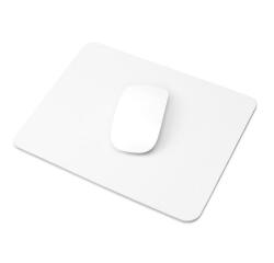 XMICEPAD-W Mouse Pad Poliestere Bianco con base in gomma 23x19 cm