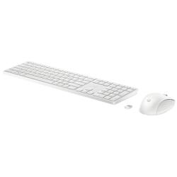 Kit Mouse e Tastiera wireless HP 655 Bianca