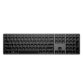 HP 975 USB+BT  DUAL-MODE WIRELESS KEYBOARD RETROILLUMINATA E IN ALLUMINIO