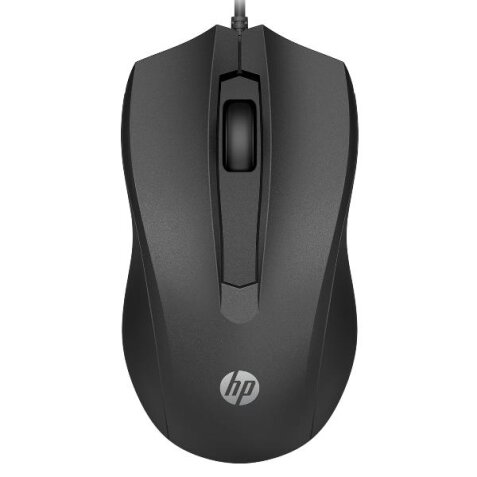 HP 105 BLACK WIRED MOUSE USB