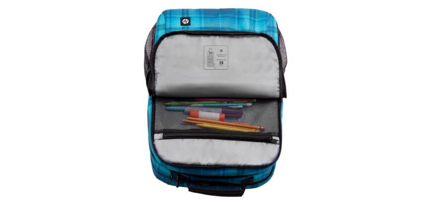 HP CAMPUS XL TARTAN PLAID BACKPACK