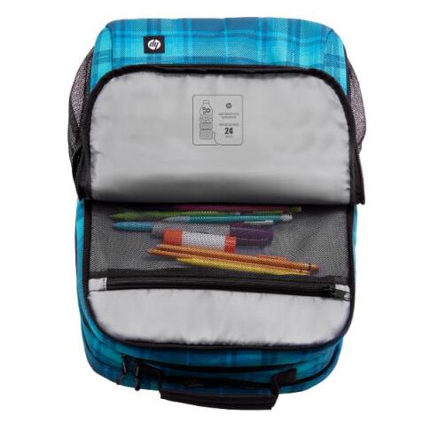 HP CAMPUS XL TARTAN PLAID BACKPACK