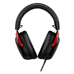 HyperX Cloud III – Cuffie da gaming (nero/rosso)