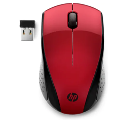 HP WIRELESS MOUSE 220 S RED