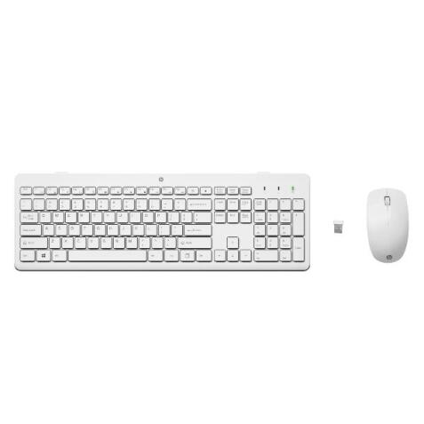 Combo tastiera e mouse wireless HP 230