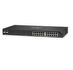 HPE Aruba Networking 6100 24G 4SFP+ Managed L3 Gigabit Ethernet (10/100/1000) 1U Black