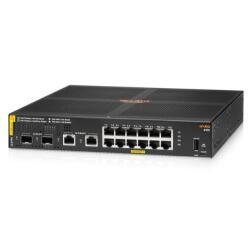 HPE Aruba Networking 6100 12G Class4 PoE 2G/2SFP+ 139W Managed L3 Gigabit Ethernet (10/100/1000) Power over Ethernet (PoE) 1U Black