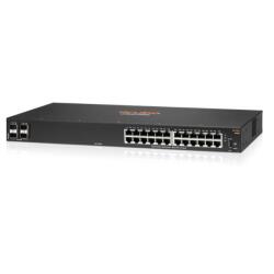 HPE Aruba Networking 6000 24G 4SFP Managed L3 Gigabit Ethernet (10/100/1000) 1U