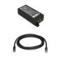 Poly PoE++ 65W 2.5G Adapter with 3.66m CAT6A Cable and Power Cord