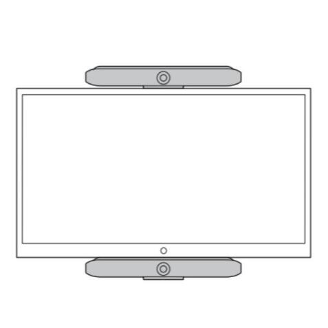 Kit di montaggio VESA per Poly Studio X70/X72/V72